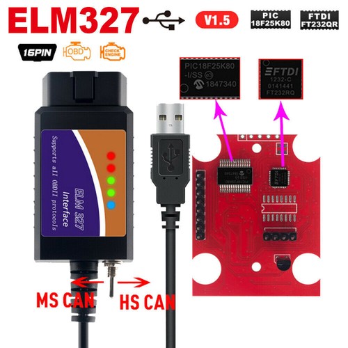 Forscan elm327 usb obd2 - elm327,