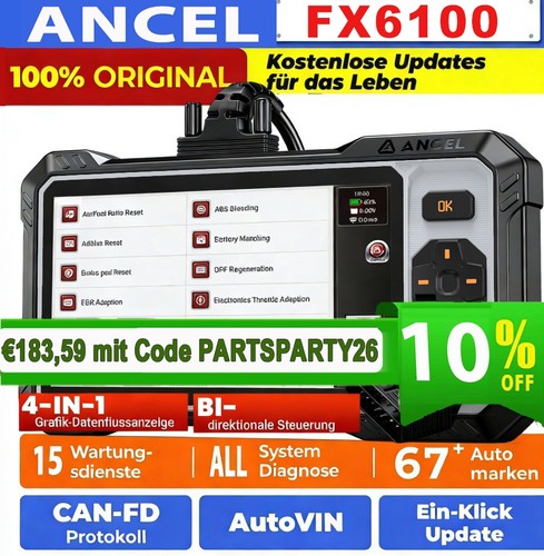 2026 ancel fx6100 profi - profi, kfz