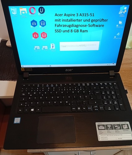 Markenlaptop mit obd - mit, obd-scanner