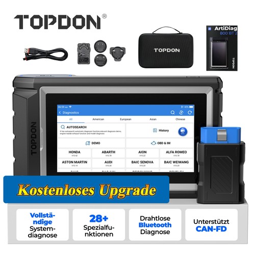 Topdon artidiag800 kfz - bt, 2