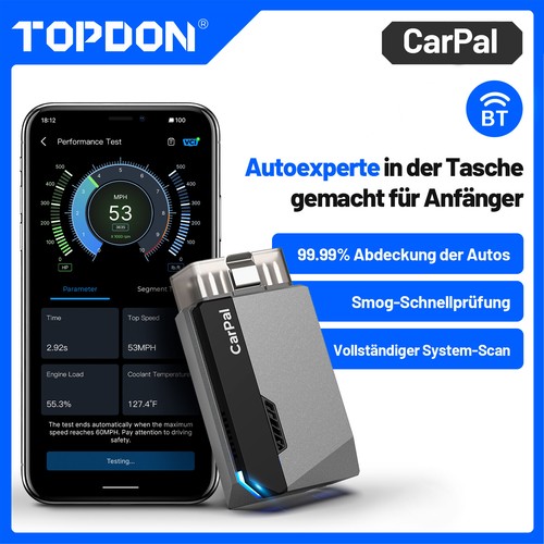 Topdon carpal kfz obd2 - carpal-e,