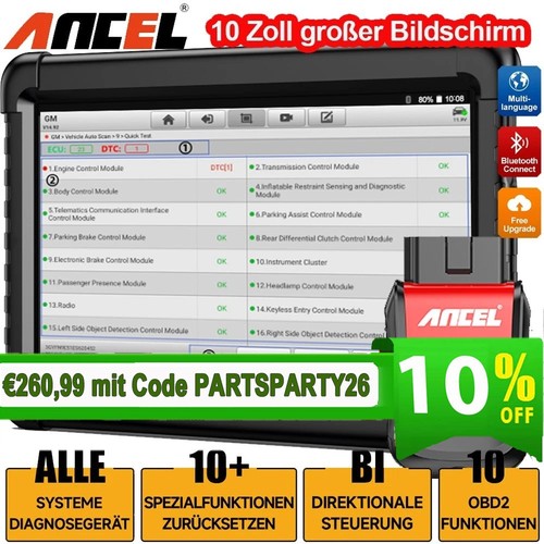 2026 ancel obd2 - ancel, x6